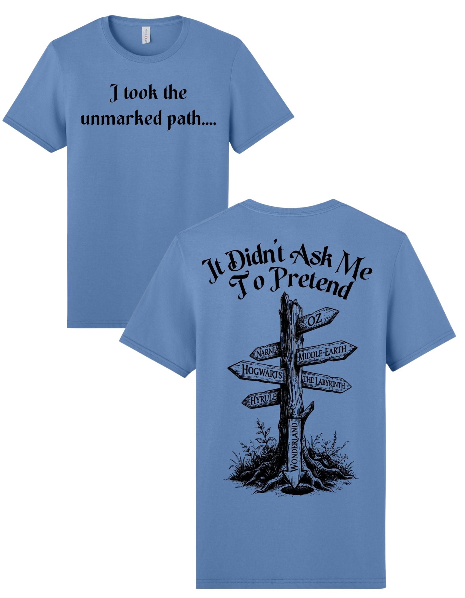 Unmarked Path Fantasy Tee